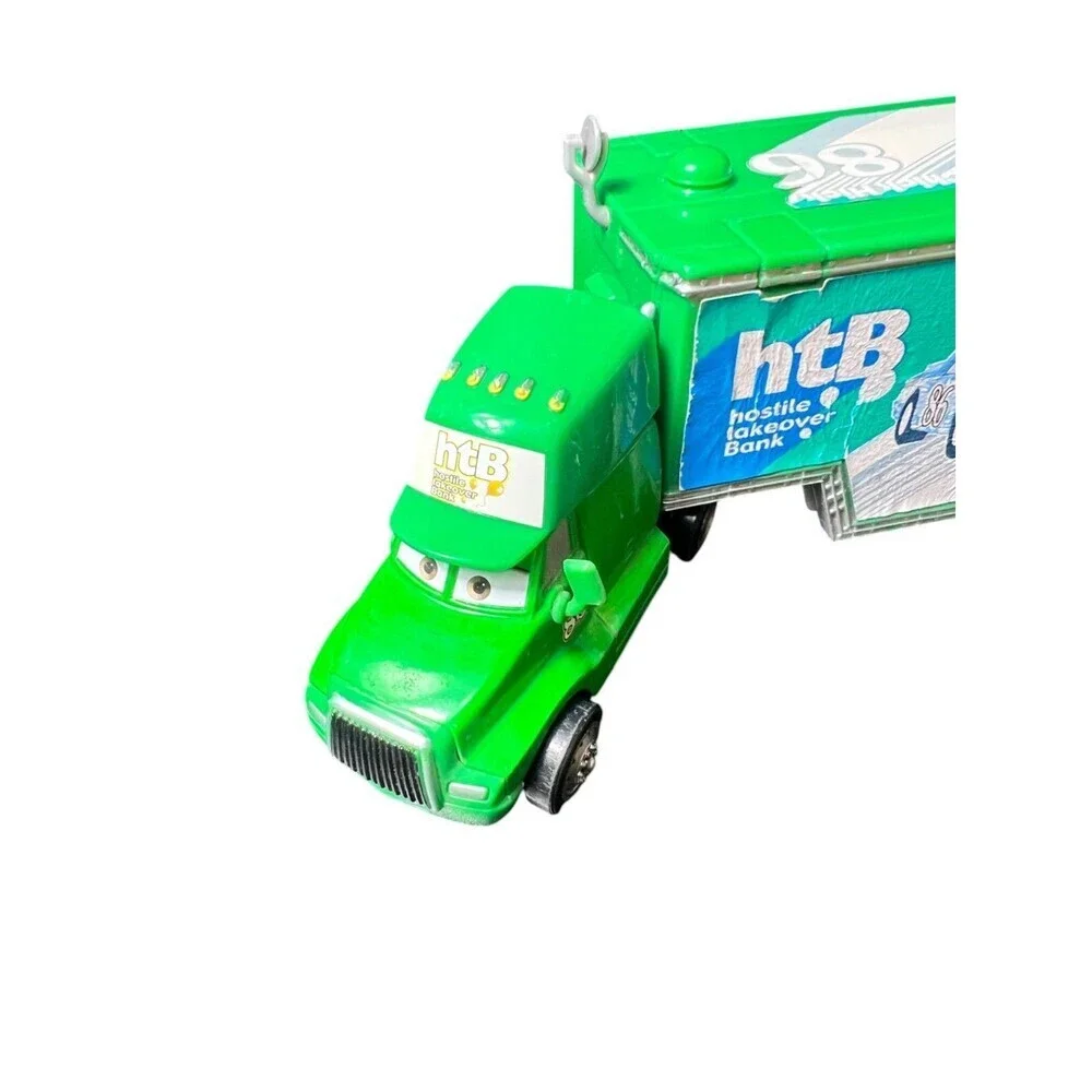 RARE Disney Pixar Cars 2015 Chick Hicks Hauler Truck #86 Die-Cast Vehicular Toy